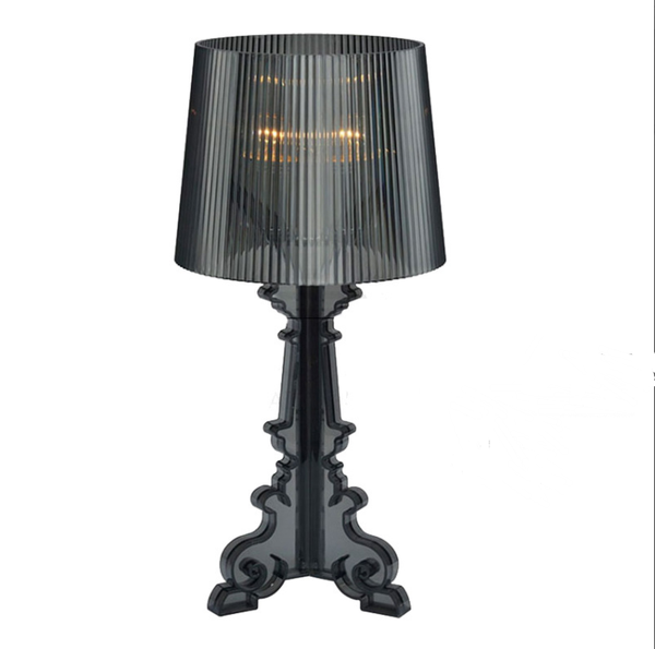

crystal acrylic desk lamp, modern, bedside table, desk, transparent, bedroom and living room, e27 european plug