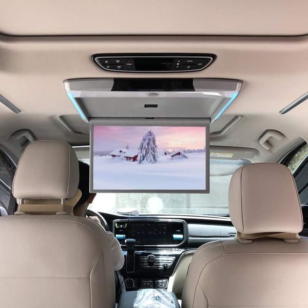 

car video 15.6/11.6 inch monitor ceiling mount roof mp5 player android 9.0 hd 1080p wifi/usb/fm/speaker/bluetootnh/hdmi-compatible