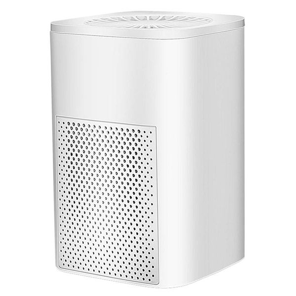 

air purifiers portable purifier, deskcleaner with true hepa filter,with night light for allergies, asthma, pets,smokers
