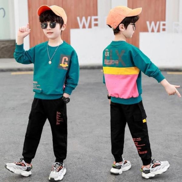 

children's hip hop boys' cardigan spring suit, sweater, new coat, White