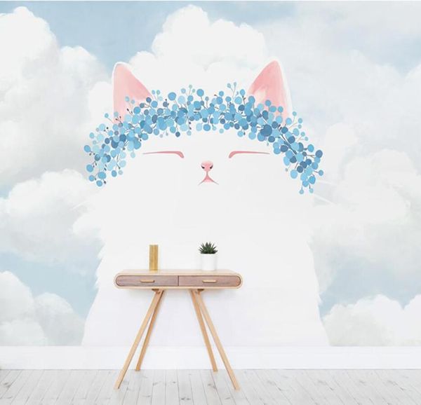 

wallpapers drop custom 3d wallpaper mural cartoon children's room background wall decoration