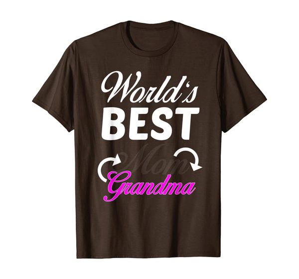 

FUNNY WORLDS BEST GRANDMA T-SHIRT Mom Gift #1, Mainly pictures