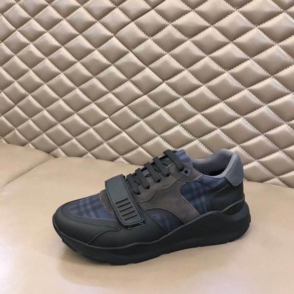 

2021 shoes triple balck white fashion men women sneakers casual leather runner trainers sport 38-44 b16, Black