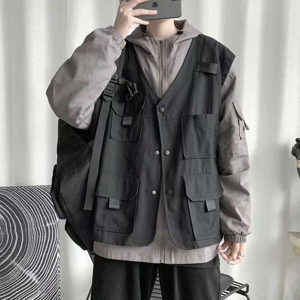 

spring and autumn coat 2020 new ins loose jacket men's korean fashionwinter, Black;brown