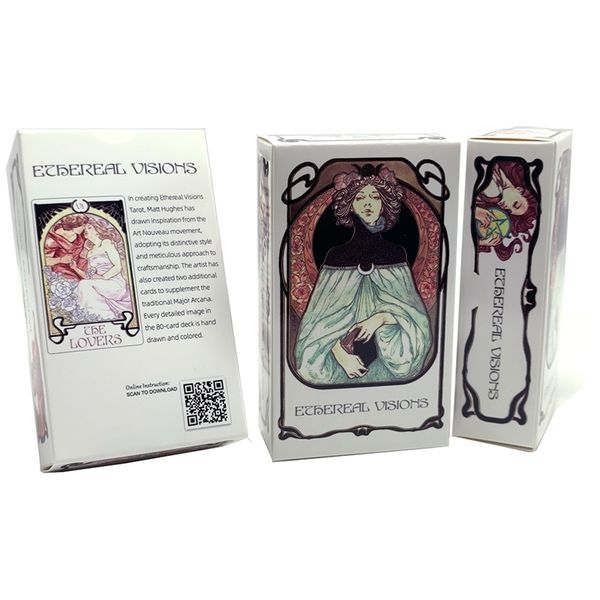 

ethereal version illuminated tarot deck.oracles divination cards. game deck. fate .oracles beginners saleijgo