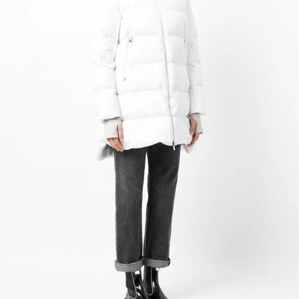 

shenzhen nanyou high end her & no new down jacket, black, white, size 424446 (sml)