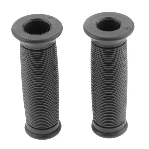 

handlebars 1 pair 125mm rubber vintage motorcycle grips 7/8 22mm universal black