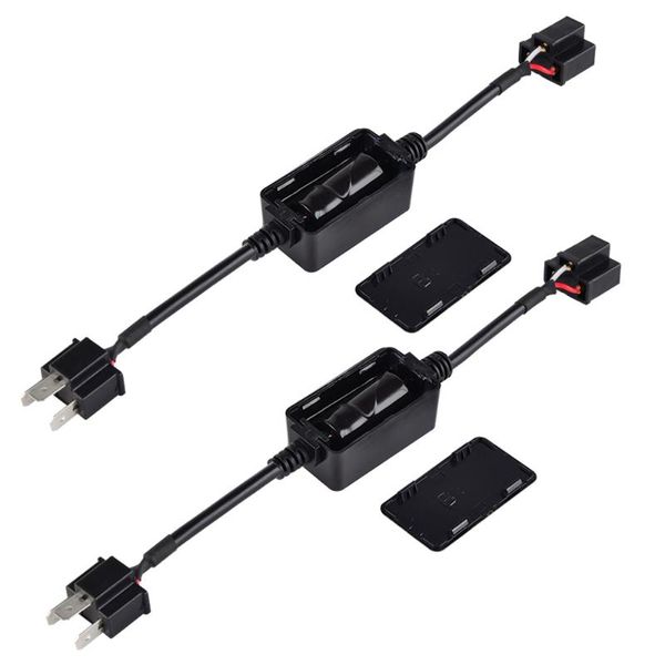 

car headlights bevinsee h7 led canbus decoder h13 h8 9005 load resistor error canceller anti flicker warning for