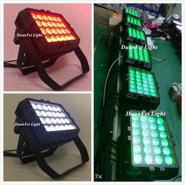 

effects 12lot led rgbw wall wash outdoor ip65 stage washlight 4in1 spot washer light 24*10w dmx