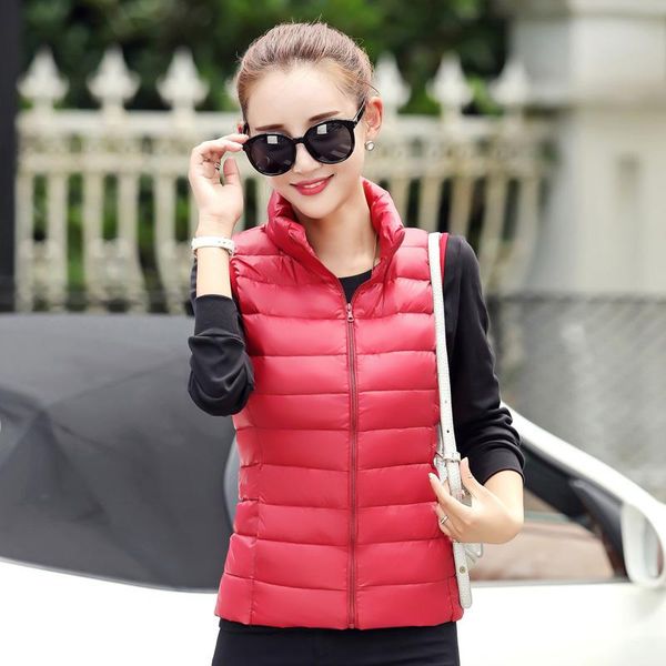 

2021 lightweight thermal slimmer down jacket white duck down, Black