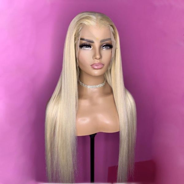 

synthetic wigs long straight lace front blonde color t part fiber hair glueless natural hairline, Black