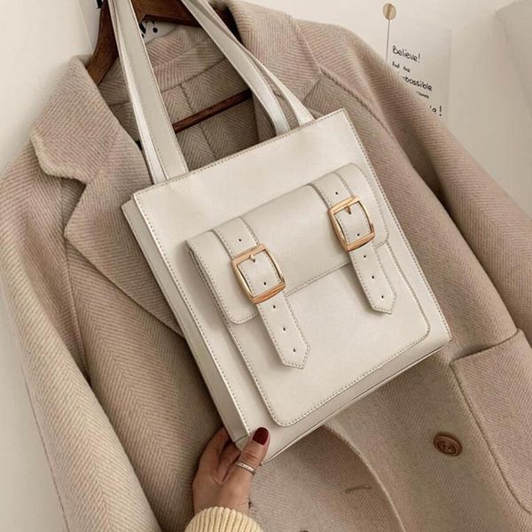

shoulder bags retro bag women's messenger 2021 fashion large capacity simple temperament fashionable atmosphere flap