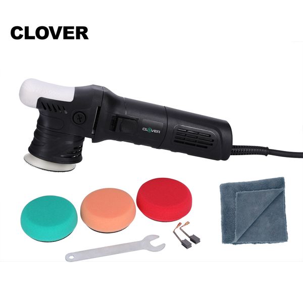 

12mm mini dual action polisher of 3 inch backing plate with 3 foam pads mark3