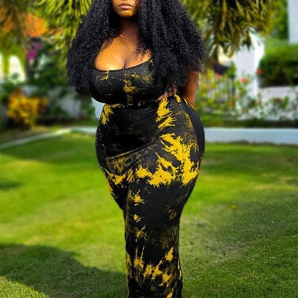 

casual dresses 2021 plus size for women 4xl club black bodycon long high waist vintage evening night party cloth vestidos, Black;gray