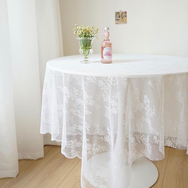 

table cloth rectangular embroidered tablecloth runner dining cover tv cabinet flower lace desk mat fabric towel