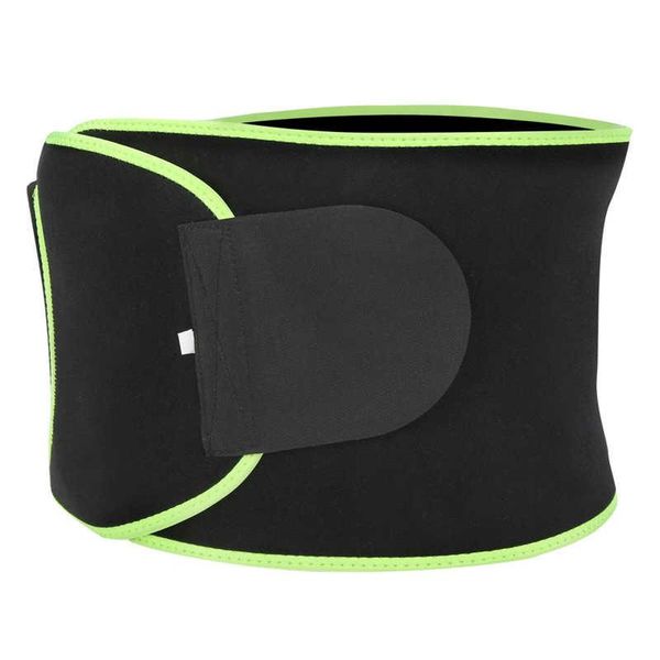 

waist support sports safety belt sbr neoprene running protection nylon fitness wrap elastic, Black;gray