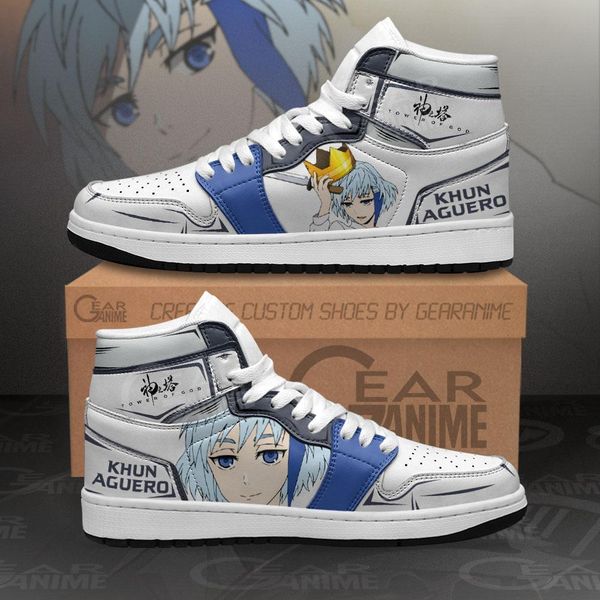 

tower of god khun aguero sneakers custom anime shoes