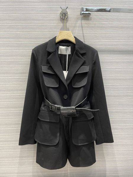 

women's trench coats 2021 autumn long sleeve lapel neck jackets designer brand same style outerwear 0808-38, Tan;black