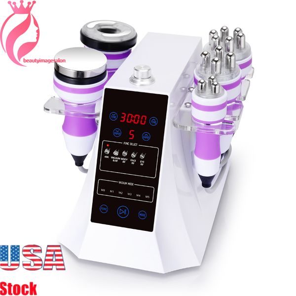 

5in1 40k cavitation pn rf vacuum radio frequency body slimming salon machine
