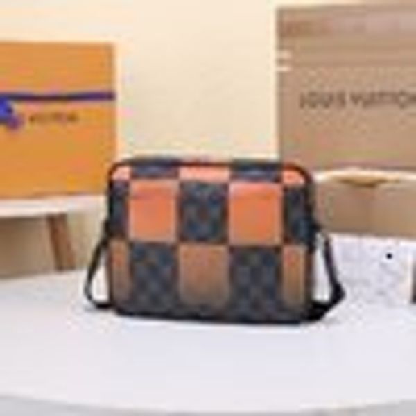 

libobo6_1 n62e m40421 backpacks handbags iconic handles shoulder bags totes cross body bag clutches evening oxidized leather business, Red;black