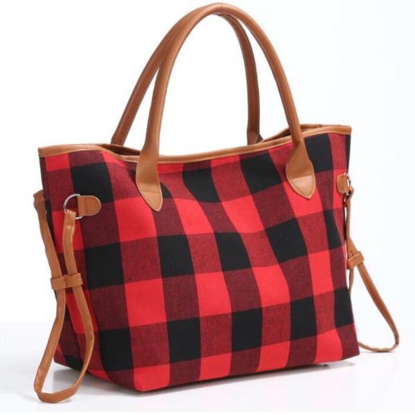 

crossbody travel handbag red black capacity bags leopard shoulder large check tote bag plaid sports buffalo gga2984 handbags duffle rtooi