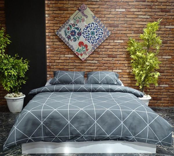 

bedding sets duvet cover set-%100 cotton-no ironing required--3 pieces set-energy