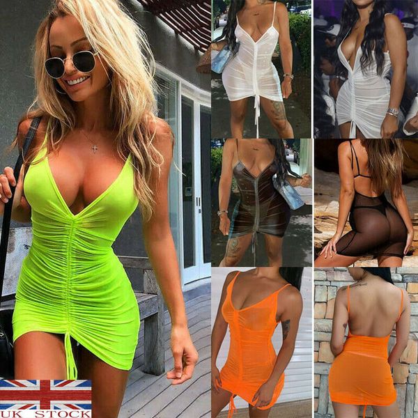 

u supply women mesh fishnet bikini cover up badmode batsuit beach, White;black