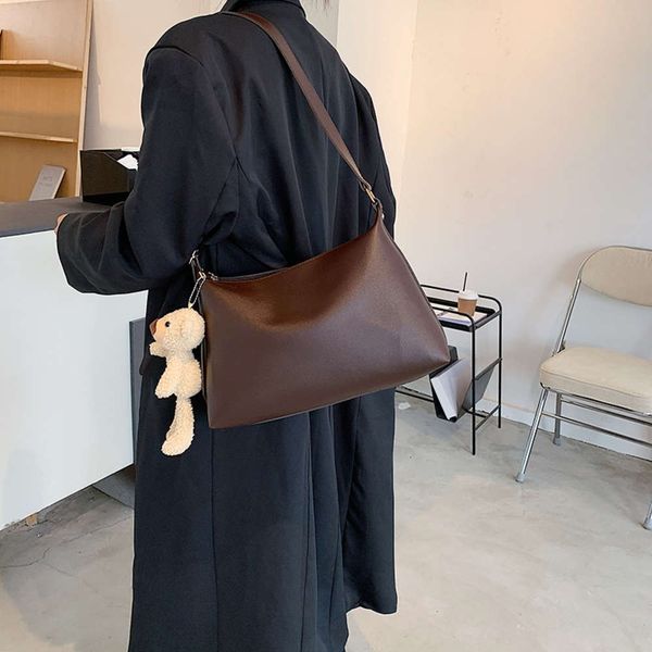 

hbp leisure women's small square autumn and winter 2021 fashion simple large capacity soft shoulder bag