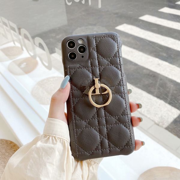 

fashion designer phone case for iphone 12 12pro 12promax 12mini iphone 11promax 11pro xsmax xr 7/8/ 7p/8p iphone case with ring holder 2021