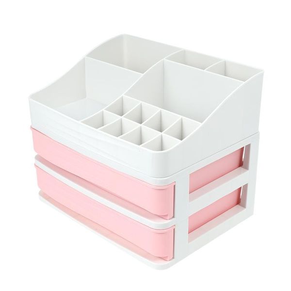 

storage boxes & bins 1pc deskmulti deck cosmetics case space saving stylish drawer type stratified plastic makeup organizer