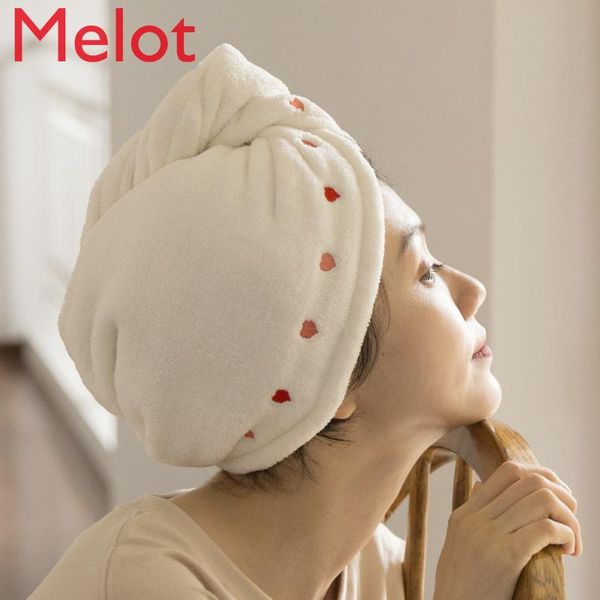 

towel hair-drying cap women's absorbent quick-drying hair super strong shower turban closed toe washing