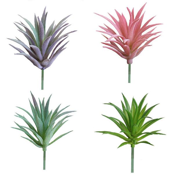 

artificial succulent pant small number learned grass home indoor living room flower head small decorations