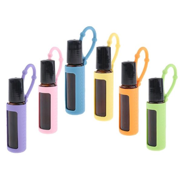 

10ml travel roller ball bottle for essential perfume with sleeve,easy