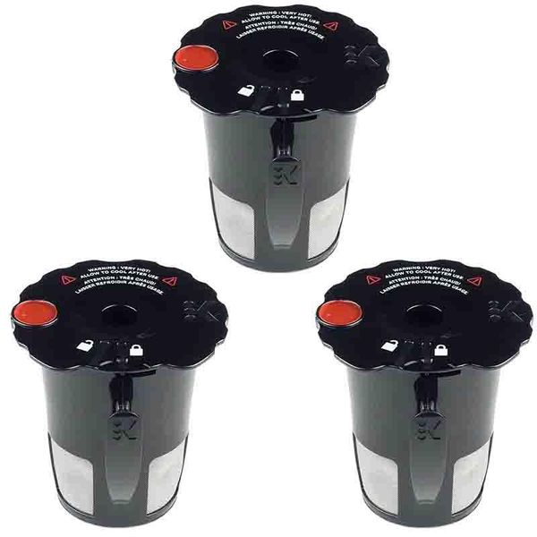

coffee filters cup replacement part black reusable small filter compatible for keurig my k-cup 2.0 all
