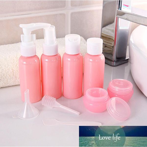 Refillable Travel Bottles Set Package Cosmetics Бутылки пластиковые нажатия спрей бутылки набор инструментов для испарителя для путешествия Фабрика цена экспертное качество