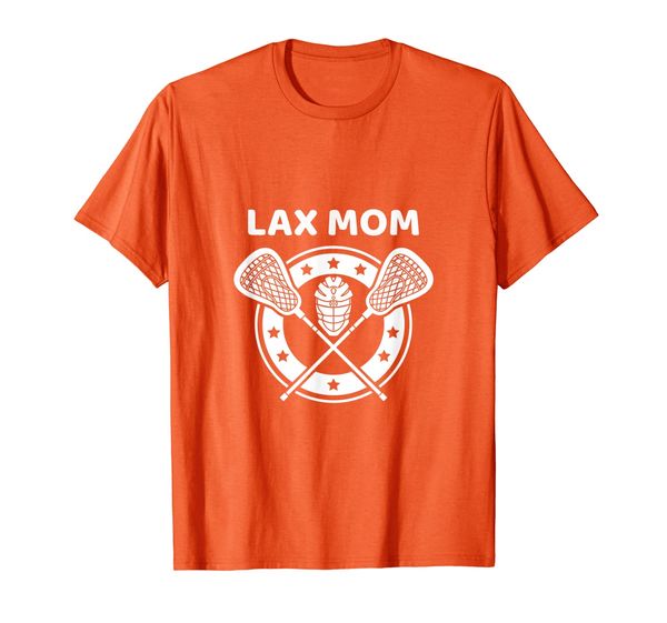 

lacrosse mom t-shirt - lax mom shirt for lacrosse mothers, White;black