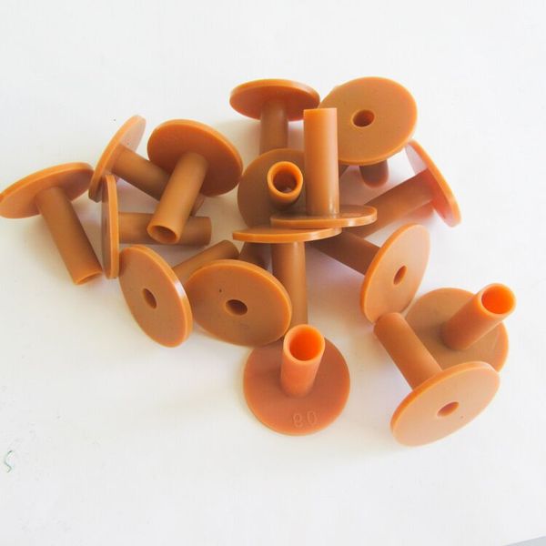 

brown golf cattle tendon tee ball stud ball holder