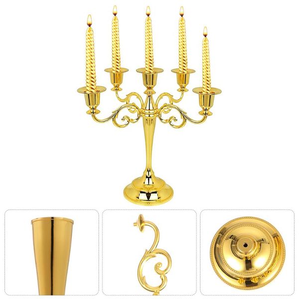 

candle holders 1pc zinc alloy candlestick european style tablehousewarming gift