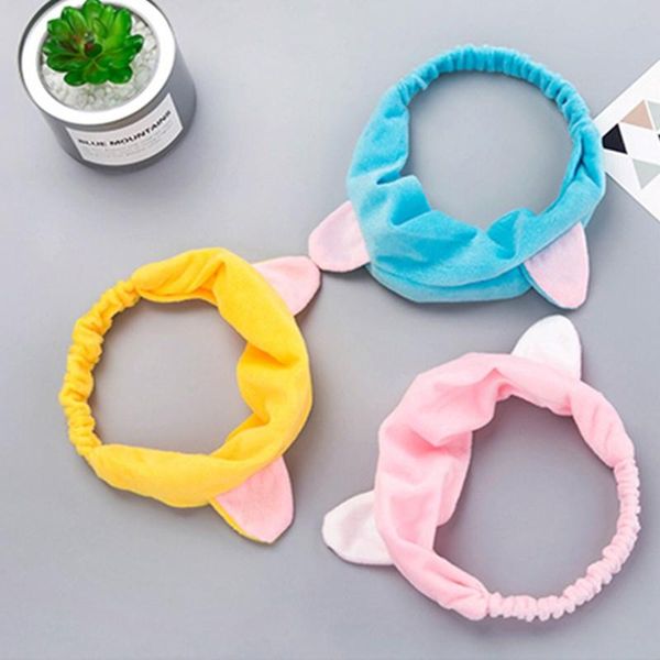 

shower caps women headbands ,cat ears headbands,elastic women's lovely hair band christmas gift fits all head sizes