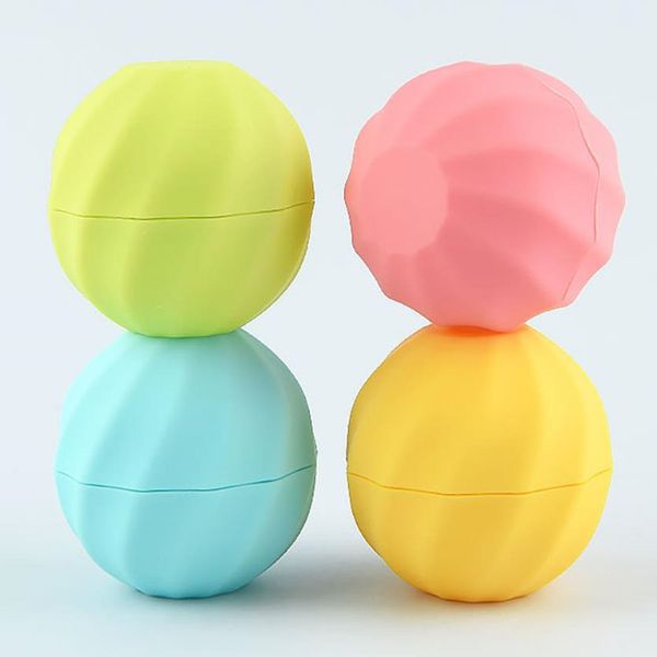 

cosmetic ball container 7g lip balm jar eye gloss cream sample case