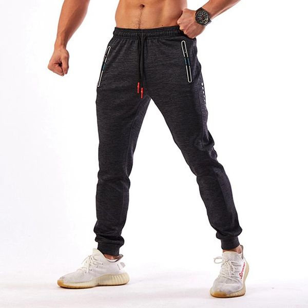 

running pants autumn winter men joggers training sports sportswear fitness joggings trousers exercise gym elastic pencil, Black;blue