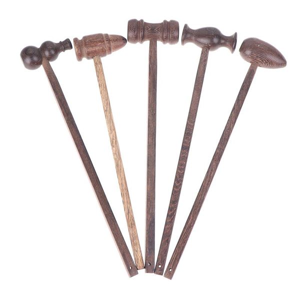

full body massager 1pcs wooden massage hammer fitness stress relax stick for health