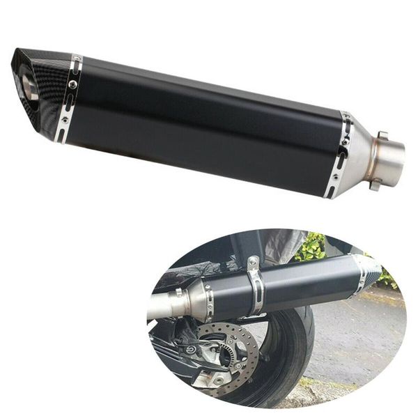 

motorcycle exhaust system for atv dirt bike motocross universal carbon fiber 51mm db killer slip on end pipe mufflers tailpipe