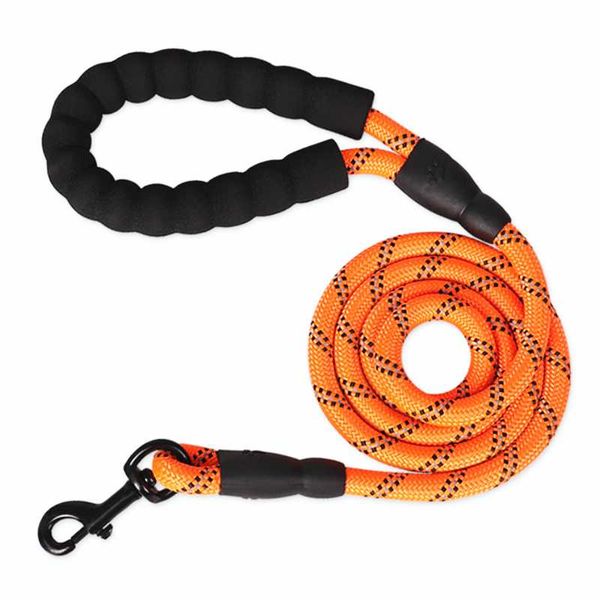 

1.5m luminous beautiful nylon safety buckle dog pet leash 052