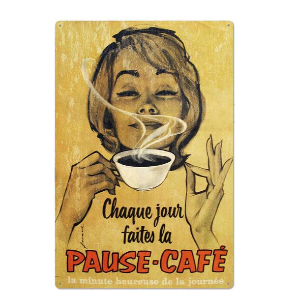 

wifi shabby chic home bar cafe vintage wa decor meta tin signs pub tavern retro decorative pate coffee menu poster a755b