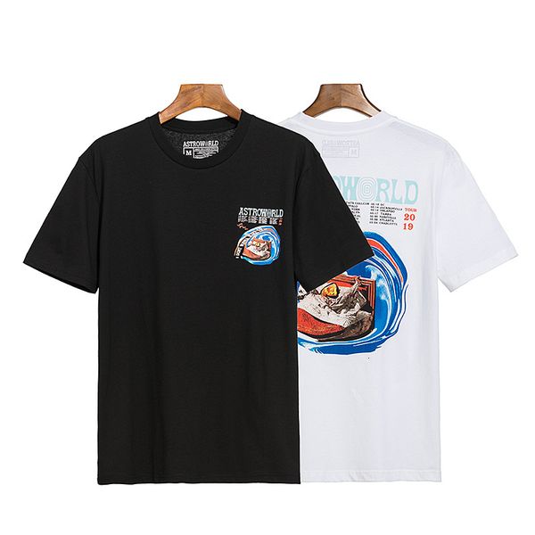 

2021 new travis scott t shirt i don't want to wake up tour tee cotton men women astroworld t-shirt rxd8, White