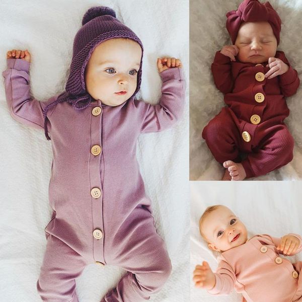 

jumpsuits uk 2pcs born baby girl boy autumn clothes knitted romper jumpsuit outfits set, Blue
