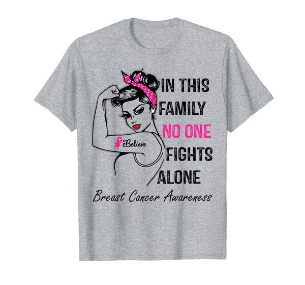 

in this family no one fight alone cancer awareness costume T-Shirt, Mainly pictures