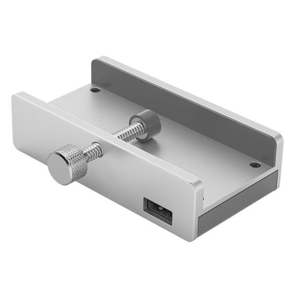 

hubs orico mh4pu aluminum 4 ports usb 3.0 clip-type hub for desklapclip range 10-32mm with 150cm date cable gift package