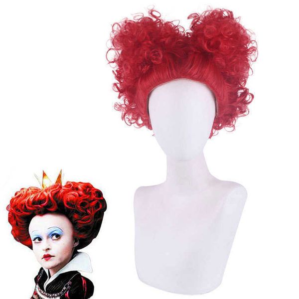 

main santa fe movie alice in wonderland red queen cos wig, Black